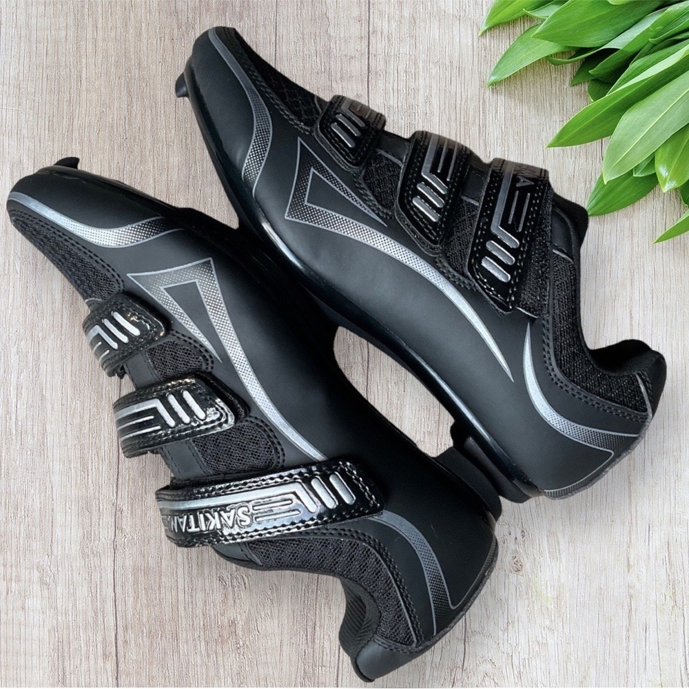 SAKITAMA Unisex Bicycle Men's Women's Cycling Shoes
